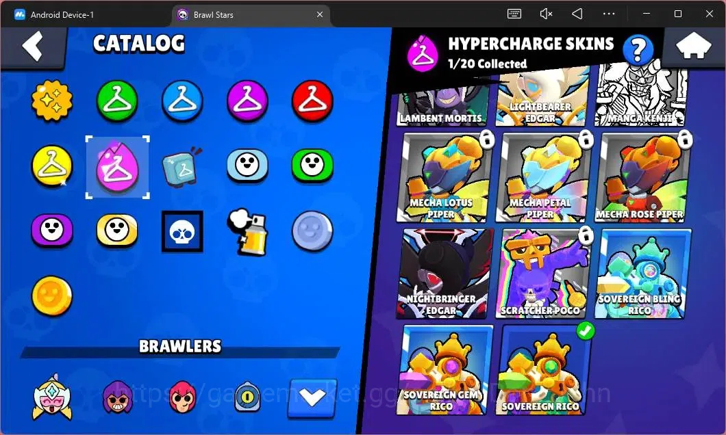 Brawl Stars Accounts Global | 483 Thropy|13 Brawler|1 Max Hypercharge ( image 11