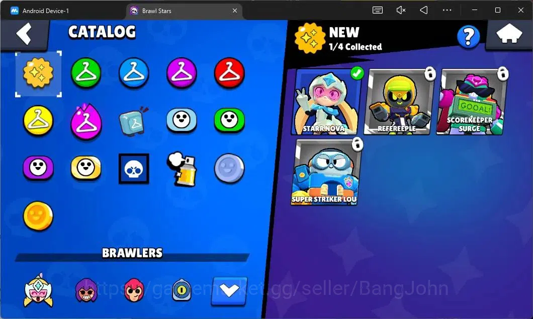 Brawl Stars Accounts Global | 483 Thropy|13 Brawler|1 Max Hypercharge ( image 8