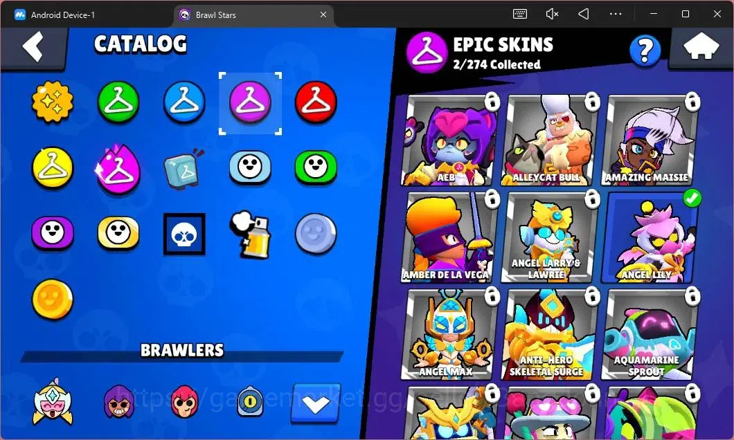 Brawl Stars Accounts Global | 483 Thropy|13 Brawler|1 Max Hypercharge ( image 9