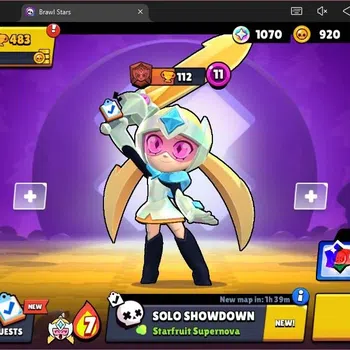 Brawl Stars Accounts Global | 483 Thropy|13 Brawler|1 Max Hypercharge ( image 1