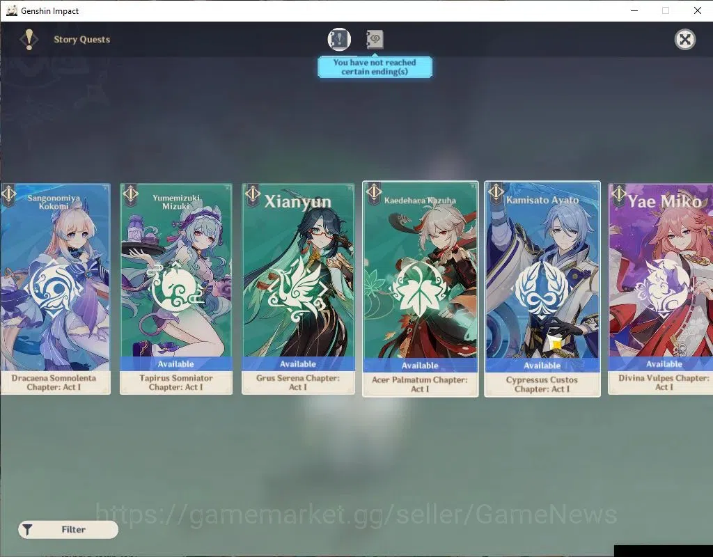 Genshin Impact Accounts Asia |AR 56|6 Limited+3(*5Wep)|Columbina,Skirk,Zib image 13