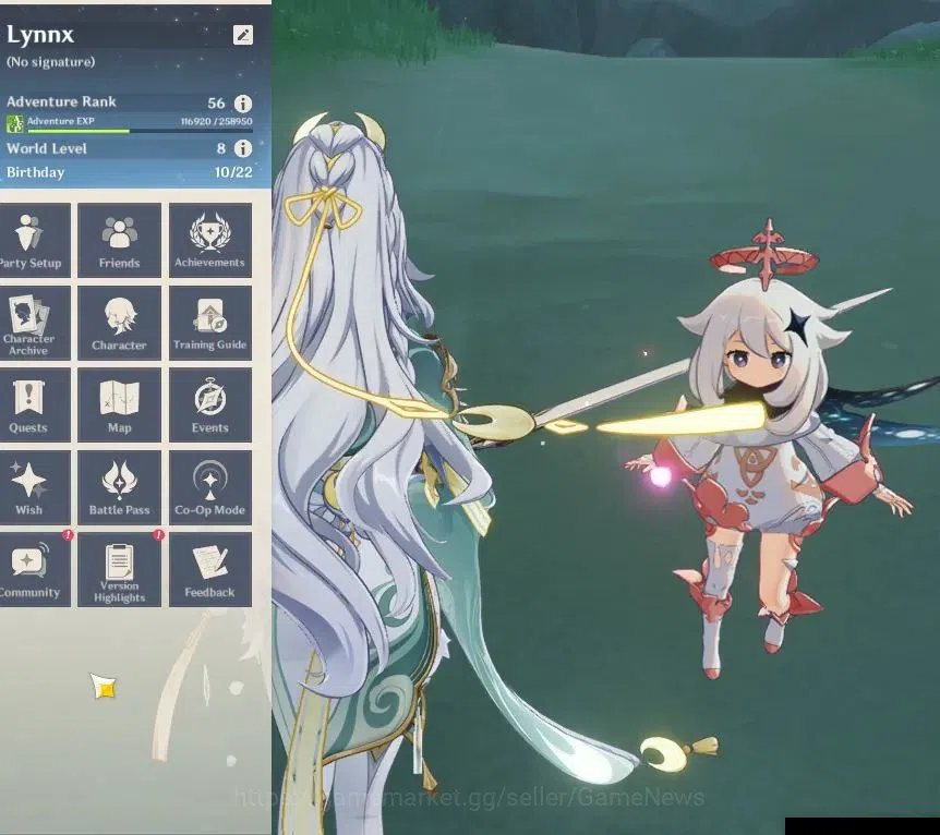 Genshin Impact Accounts Asia |AR 56|6 Limited+3(*5Wep)|Columbina,Skirk,Zib image 2