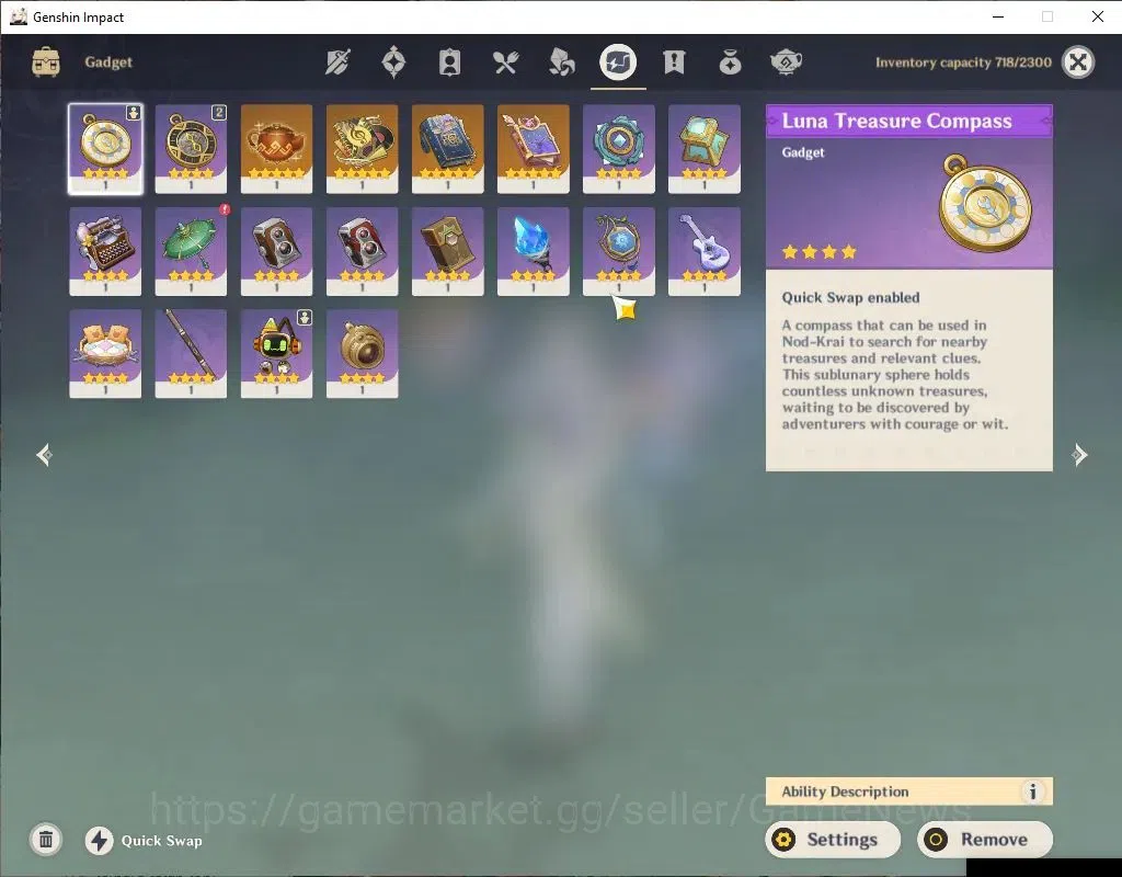 Genshin Impact Accounts Asia |AR 56|6 Limited+3(*5Wep)|Columbina,Skirk,Zib image 8