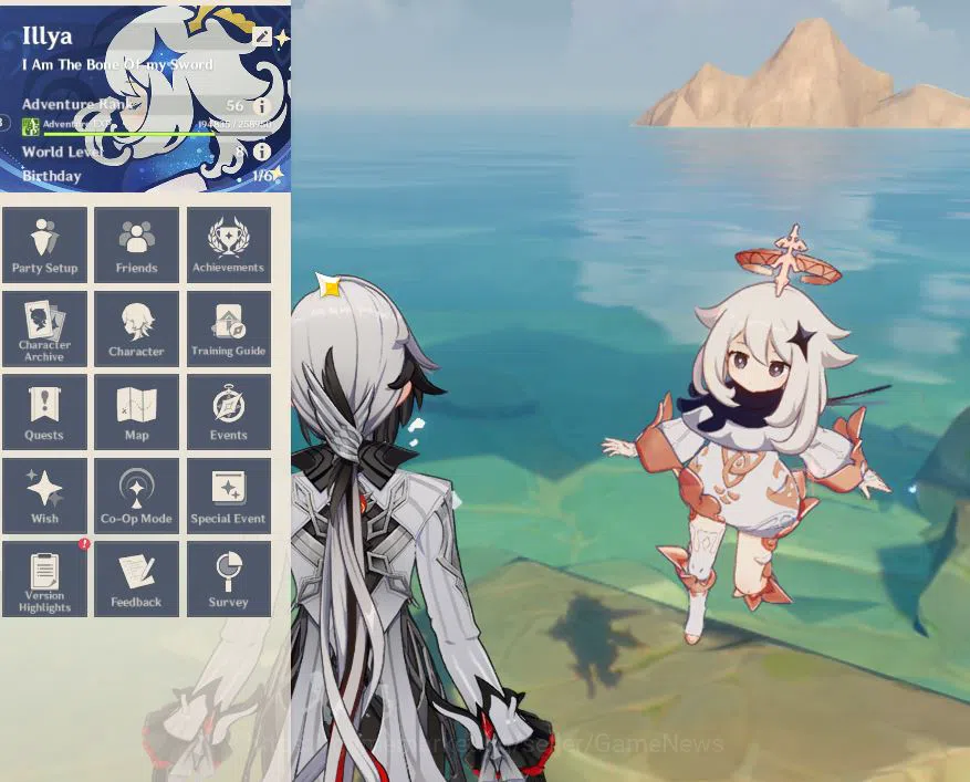 Genshin Impact Mid Game ASIA|AR 56|8 Limited +3(5*Weapon)|Xiao C1,Kazuha,V image 1
