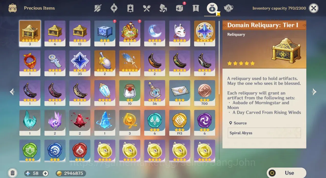Genshin Impact Accounts ASIA | AR 57 | 8 limit+3(5*Wpn)|Mavuika,Xilonen,Ci image 10