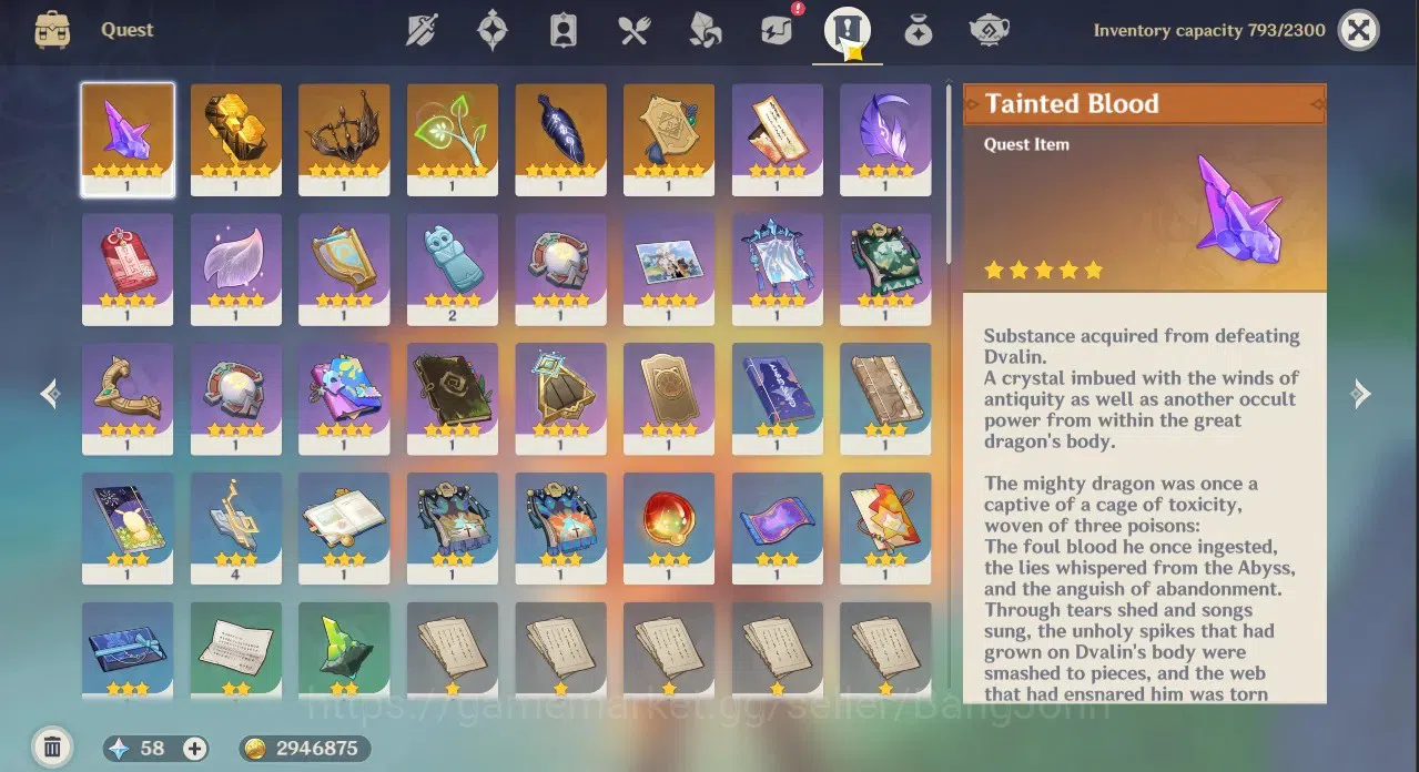 Genshin Impact Accounts ASIA | AR 57 | 8 limit+3(5*Wpn)|Mavuika,Xilonen,Ci image 9