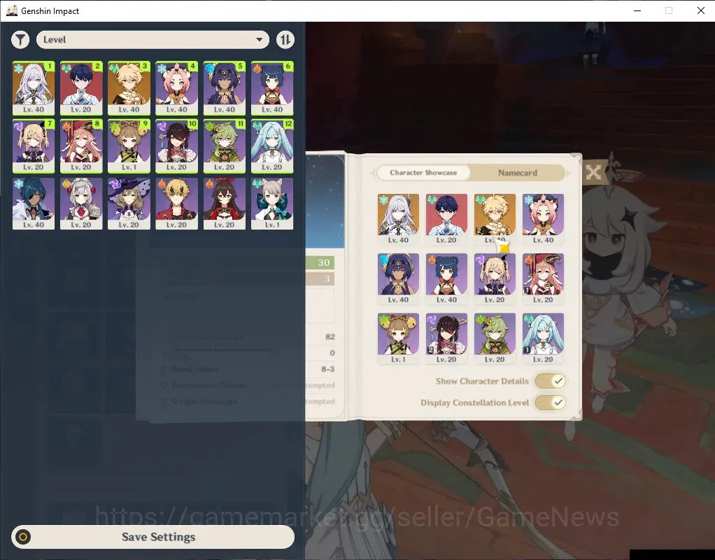 Genshin Impact Accounts Starter ASIA | AR 30 | 1 Limited (Skirk) | Usn Unset | Low Main Quest | Reunion ON | Male MC | Take 1