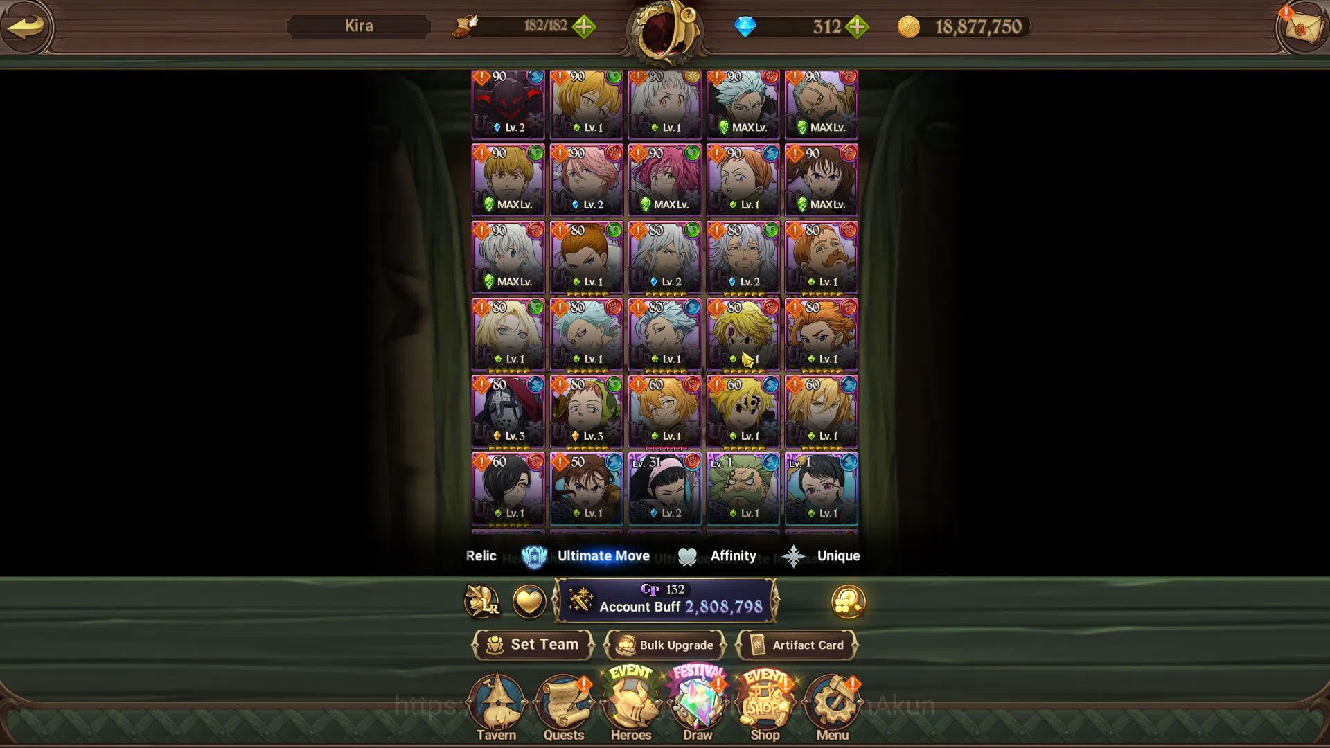 The Seven Deadly Sins: Grand Cross Accounts Asia | 2,8M CC |2 LR+11 UR+15 LS+312 Dm|Brunhild,E image 4