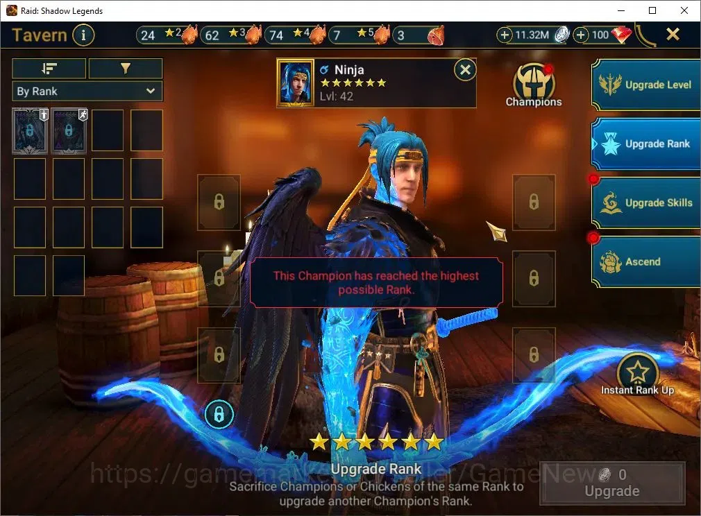 Raid: Shadow Legends Accounts Lv30 524K Power|1 Mytic(Siege Nephilim)+25 Legend( image 13