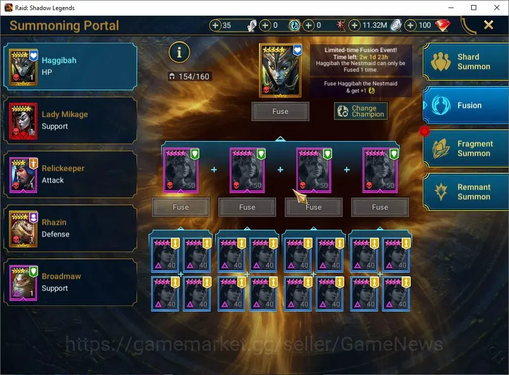 Raid: Shadow Legends Accounts Lv30 524K Power|1 Mytic(Siege Nephilim)+25 Legend( image 18