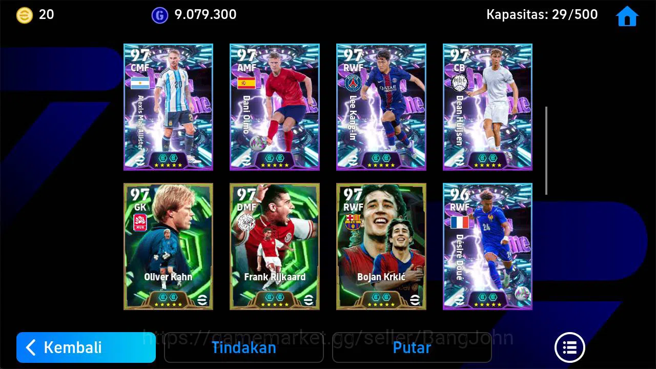 eFootball Accounts Power 3210,pedroneto show,rivaldo epic,matthaus ep image 5