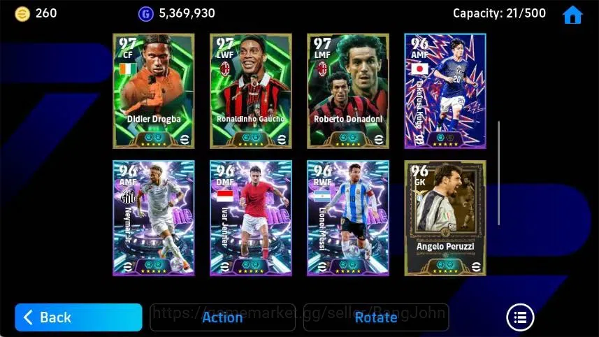 eFootball Accounts Mobile|PW 3143|Lothar Matthäus Epic,Eden Hazard Ep image 4