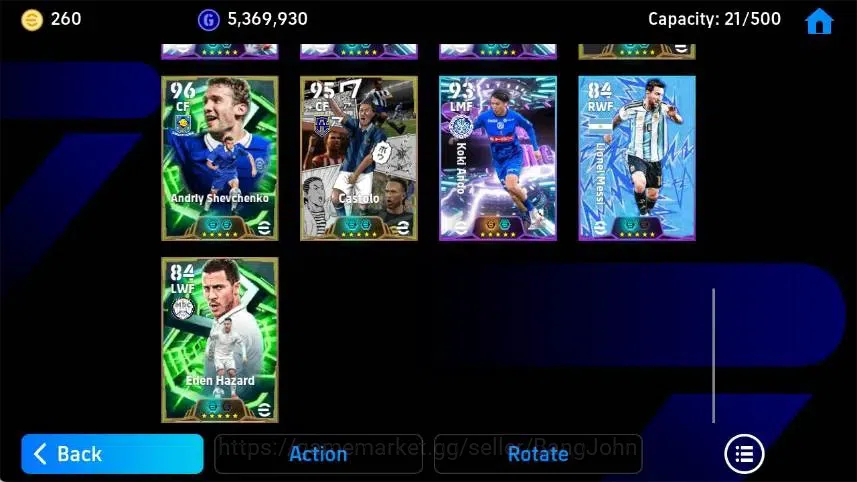 eFootball Accounts Mobile|PW 3143|Lothar Matthäus Epic,Eden Hazard Ep image 5