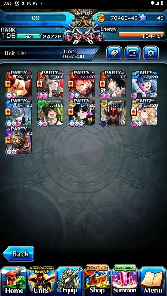 Grand Summoners Accounts Global|11 Ascend| Houka Inumuta TW (+1 Crest), Oni image 4