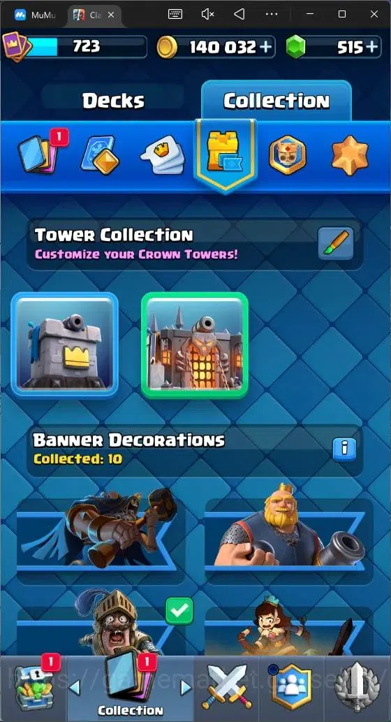 Clash Royale Accounts Mobile |CL 723|KTL 11|Trophy 5415|80 Cards|1 Hero| image 13