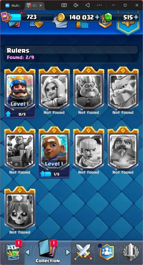 Clash Royale Accounts Mobile |CL 723|KTL 11|Trophy 5415|80 Cards|1 Hero| image 16