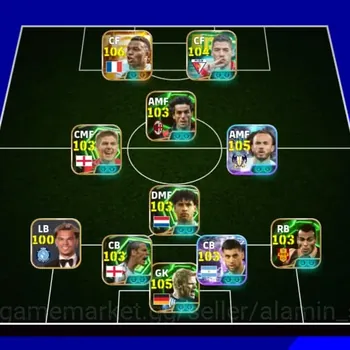 eFootball Accounts Legends & Iconic Players PREMIUM eFOOTBALL ID FOR SALE | CS 3210 | POWERFUL DREAM SQUAD