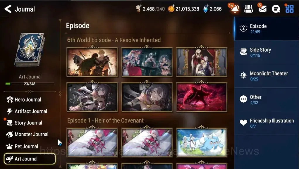 Epic Seven Accounts GLOBAL Unverif|7 ML [Salome,Belian,EW Ludwig,FCeci image 11