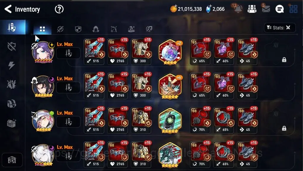 Epic Seven Accounts GLOBAL Unverif|7 ML [Salome,Belian,EW Ludwig,FCeci image 17