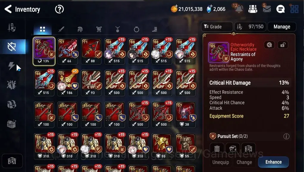 Epic Seven Accounts GLOBAL Unverif|7 ML [Salome,Belian,EW Ludwig,FCeci image 18