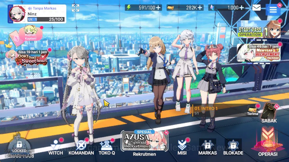HEAVENHELLS: Anime Squad RPG Accounts [Global]Fresh Starter Lv 1|4 SSR 1 Top Tier Light  image 4