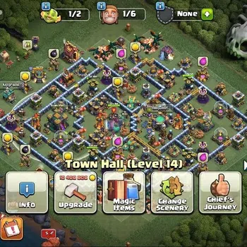 Clash of Clans High-End TH 14-BH 10|LV 147|HH 8|BK 66,AQ 73,GW 43,MP 40,RC image 1