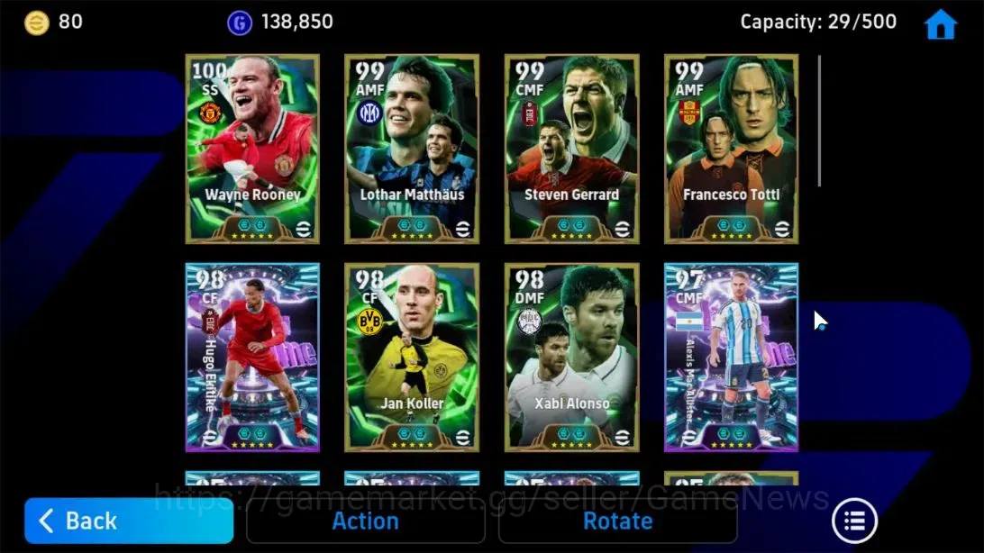 eFootball Accounts Android|Jan Koller Poacher,Hugo Ekitike,Wayne Roon image 4