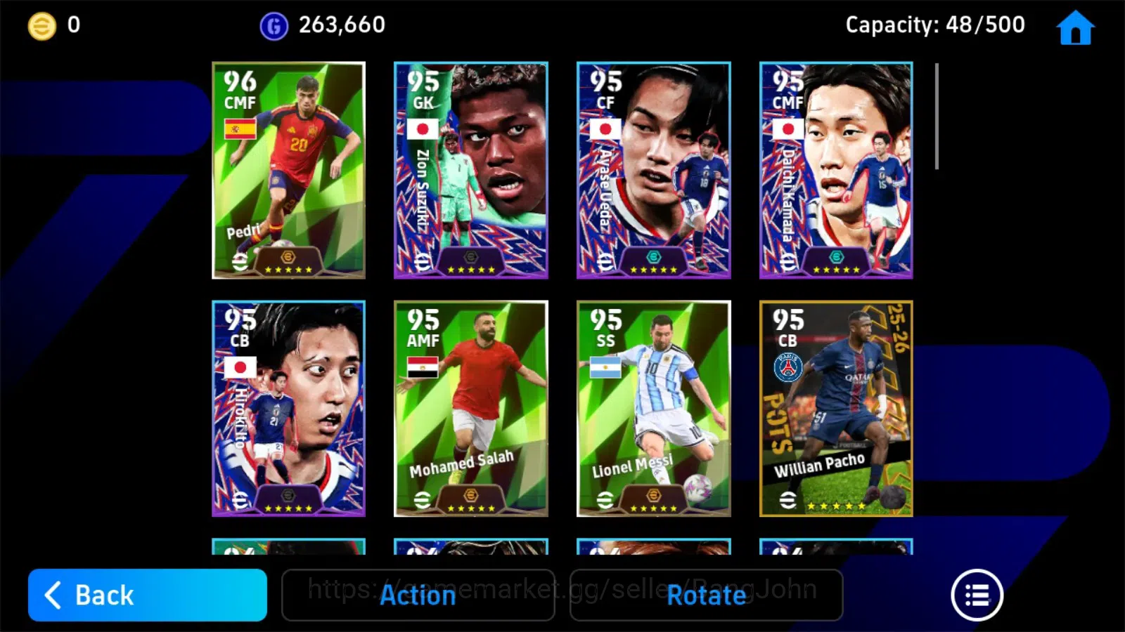 eFootball Accounts Mobile |PW 3125|Epic Cruyff,Inzaghi,Gerrard,Shevch image 1