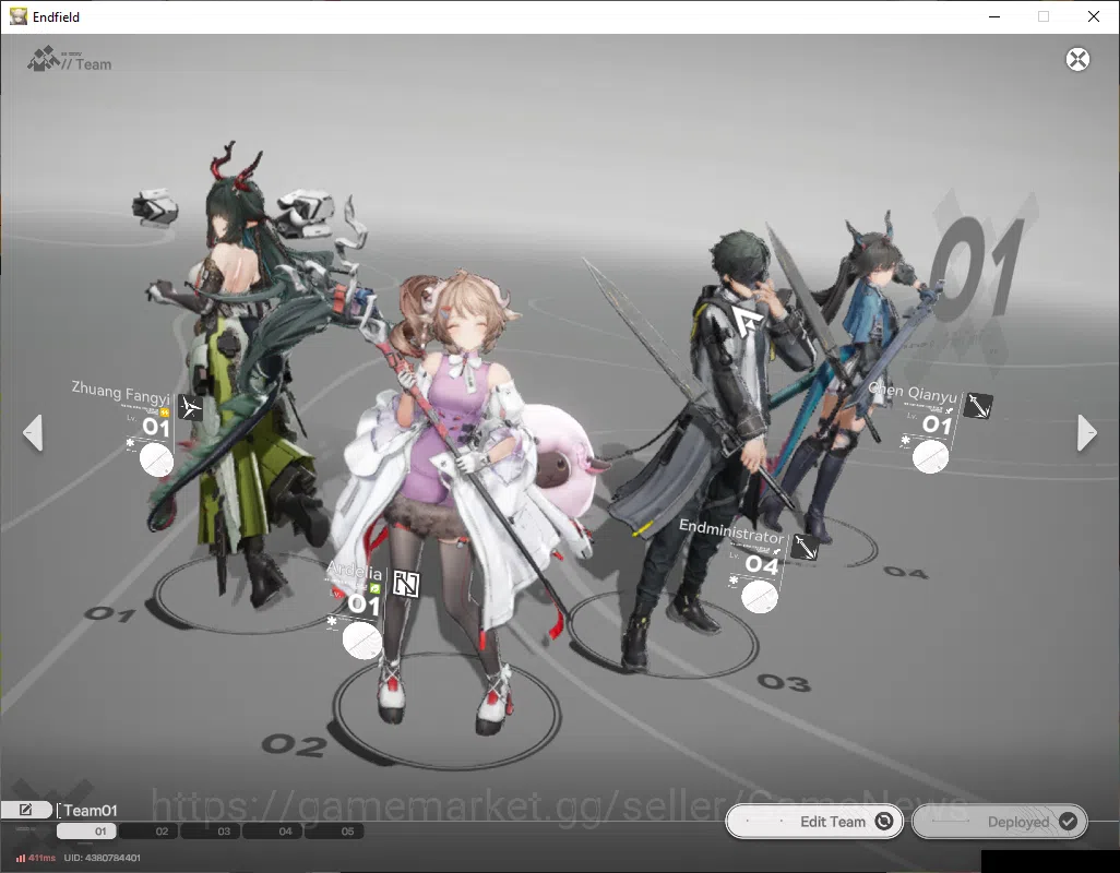 Arknights: Endfield Accounts ASIA|Fresh Starter|Lv2|SSR2(1Limit)+1(*6 Weapon)|[ image 8