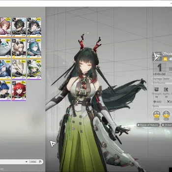 Arknights: Endfield Accounts ASIA|Fresh Starter|Lv2|SSR2(1Limit)+1(*6 Weapon)|[Zhuang Fangyi] Ardelia+Sign|Oro