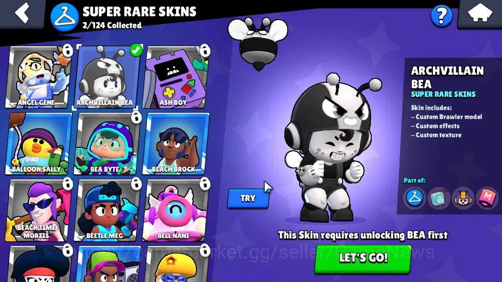 Brawl Stars Accounts 1969 Trophy|32 Brawlers 4 Max [Kit,Crow,Penny,Shel image 17