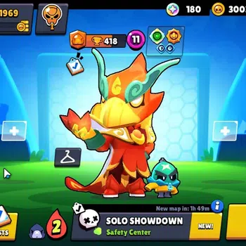 Brawl Stars Accounts 1969 Trophy|32 Brawlers 4 Max [Kit,Crow,Penny,Shel image 1