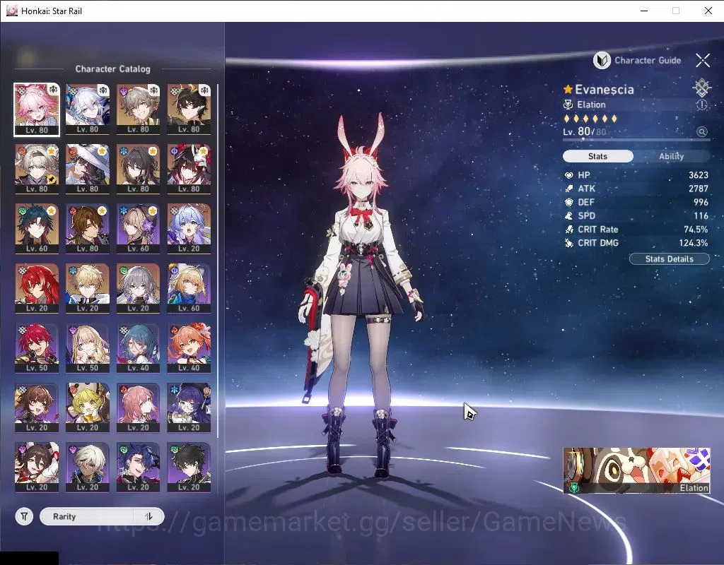 Honkai Star Rail Accounts Asia|TL 65|10 Limited|[Yao Guang+Sign,Evanescia,Da image 4
