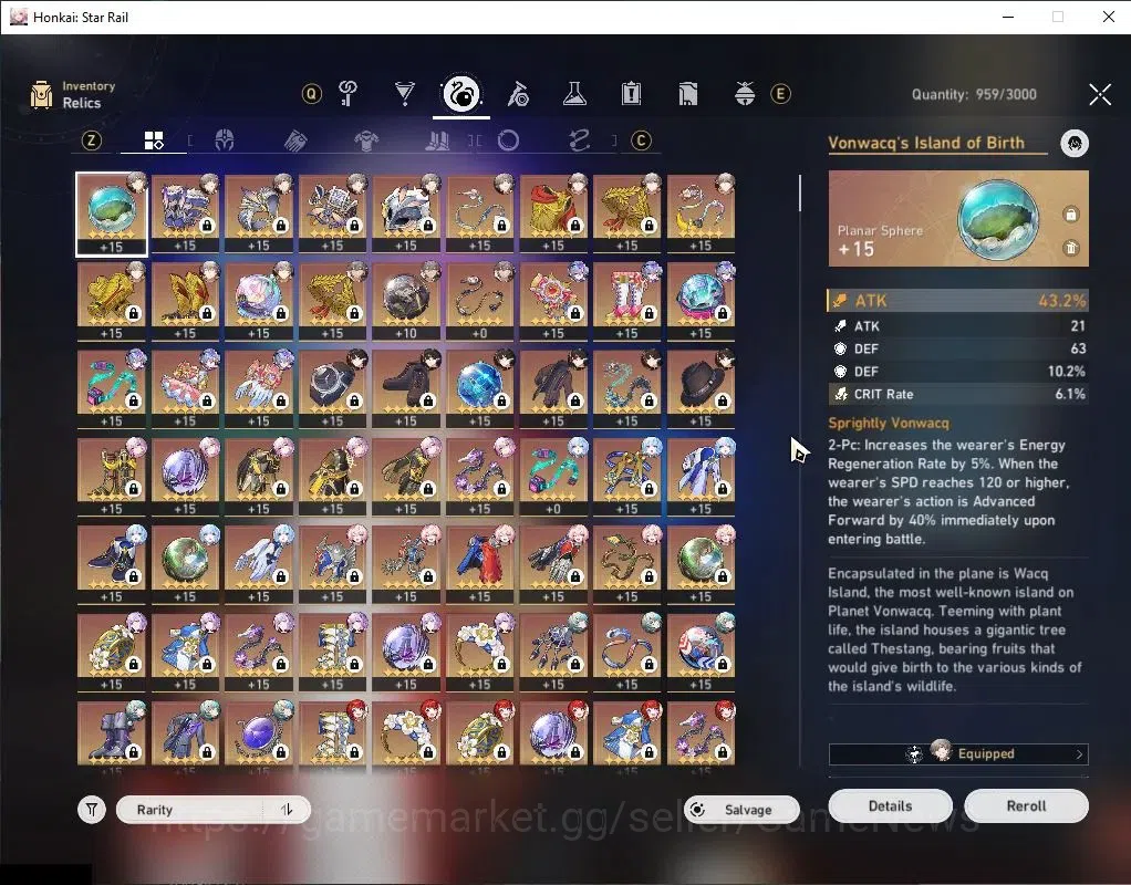 Honkai Star Rail Accounts Asia|TL70|19 Limited|[(CastoriceE2,EvernightE2,Rap image 10