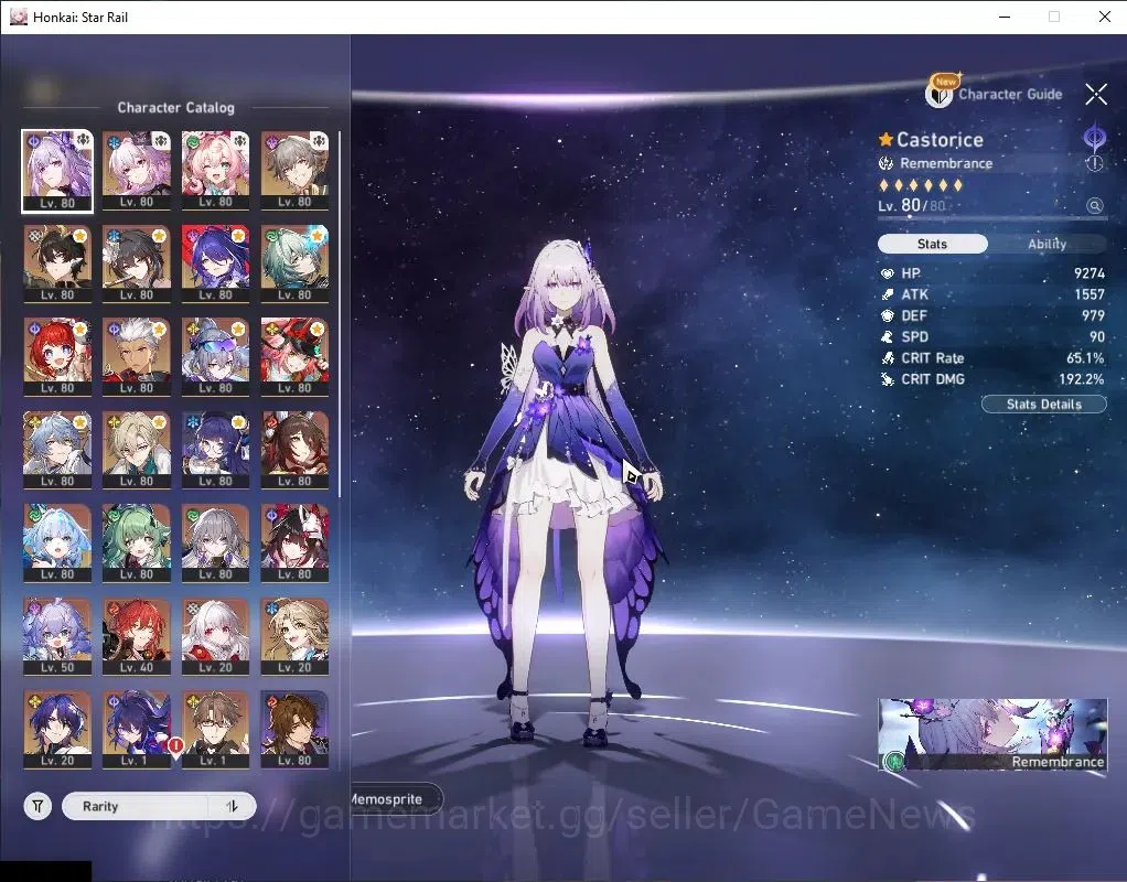 Honkai Star Rail Accounts Asia|TL70|19 Limited|[(CastoriceE2,EvernightE2,Rap image 4