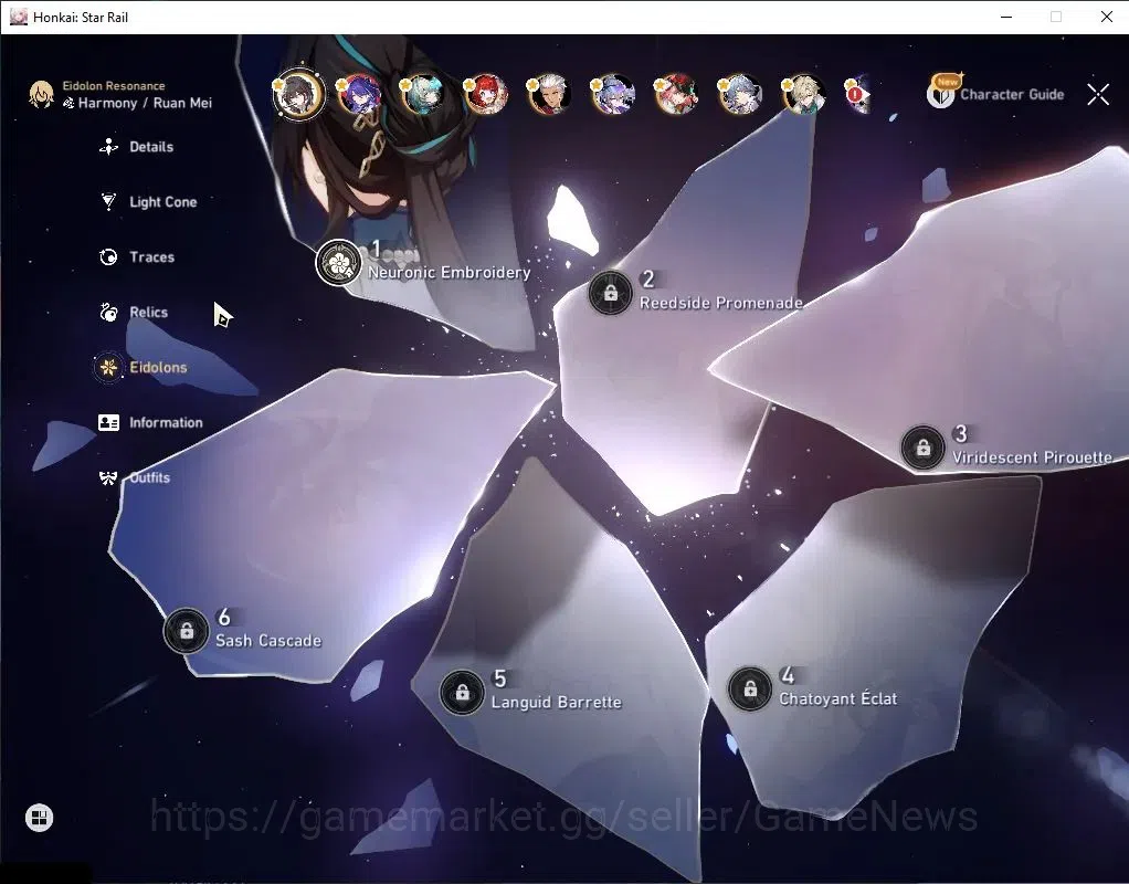 Honkai Star Rail Accounts Asia|TL70|19 Limited|[(CastoriceE2,EvernightE2,Rap image 7
