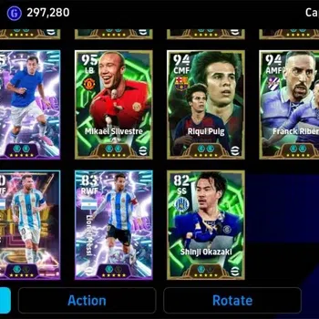 eFootball Others Android|PW 3218|E Hazard BigTime,J Hubner ShowT,D  image 1