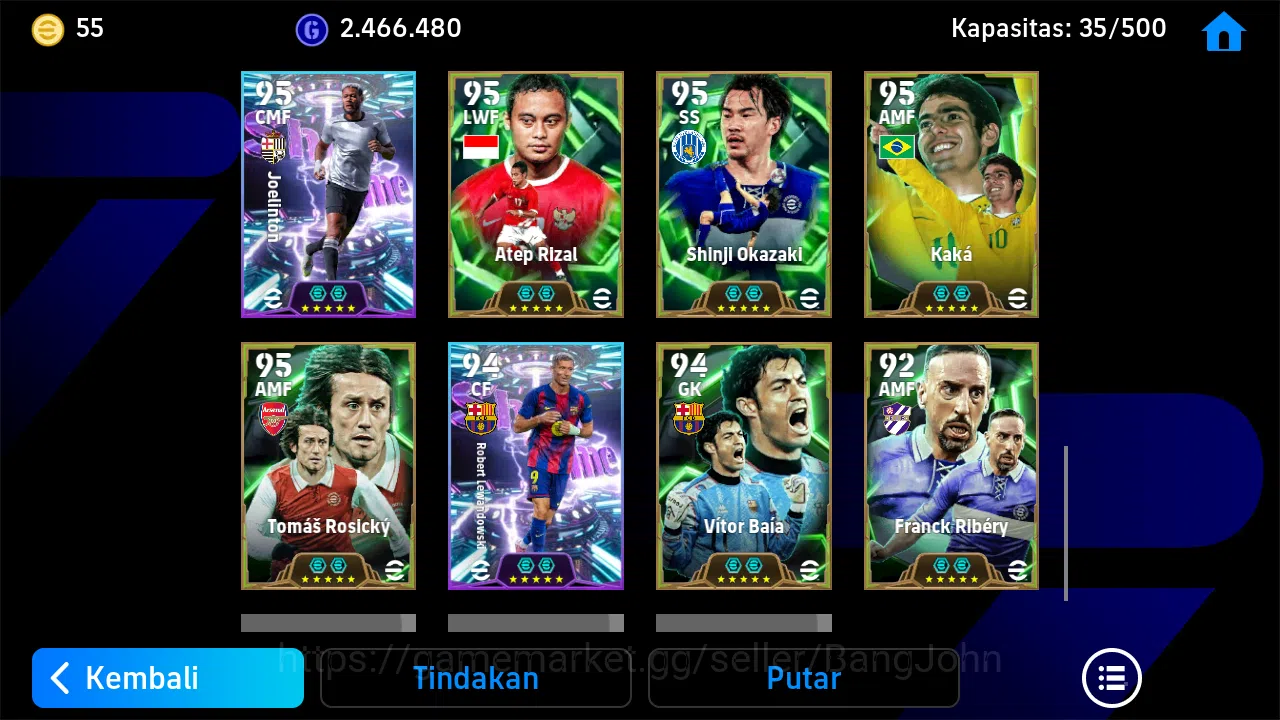 eFootball Accounts Power 3191 | George Best Bigtime | Bale Epik | Oma image 5