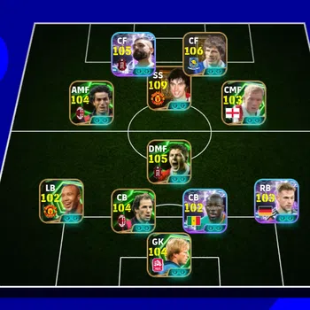 eFootball Accounts Legends & Iconic Players EFOOTBALL DREAM TEAM | DUO BLITZ G ZOLA,MOH SALAH | LEGEND G BEST,PAUL