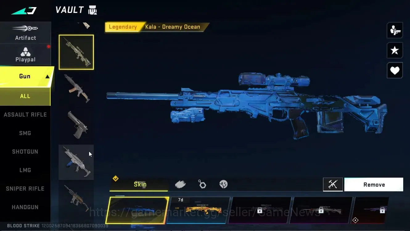 Blood Strike Accounts Collab Skin ASIA|ETERNAL DEagle|Collab TR [JACK, FN2000]+Enzo [KRAKEN]|ULTRA [ETHAN]|Legendary [Off 11