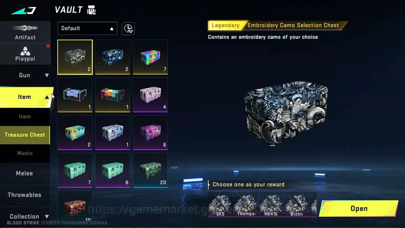 Blood Strike Accounts Collab Skin ASIA|ETERNAL DEagle|Collab TR [JACK, FN2000]+Enzo [KRAKEN]|ULTRA [ETHAN]|Legendary [Off 17