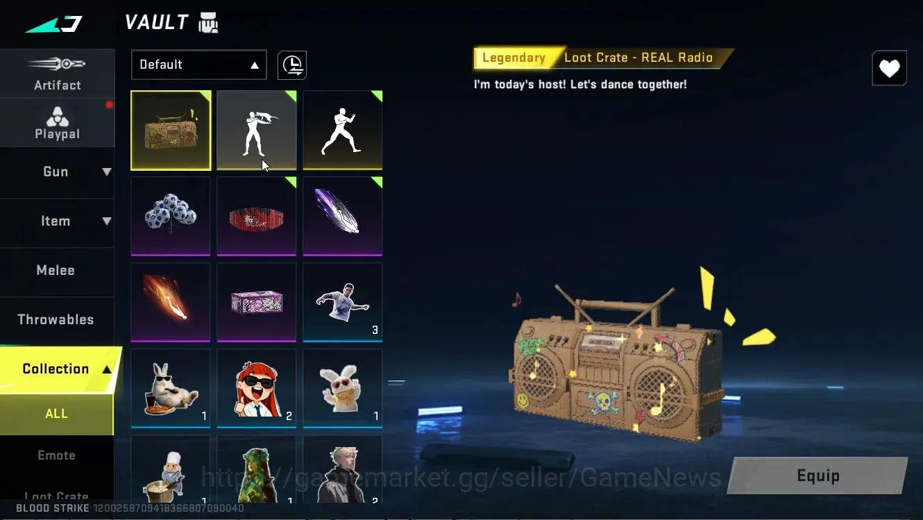Blood Strike Accounts Collab Skin ASIA|ETERNAL DEagle|Collab TR [JACK, FN2000]+Enzo [KRAKEN]|ULTRA [ETHAN]|Legendary [Off 18