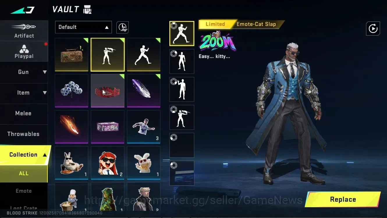 Blood Strike Accounts Collab Skin ASIA|ETERNAL DEagle|Collab TR [JACK, FN2000]+Enzo [KRAKEN]|ULTRA [ETHAN]|Legendary [Off 19