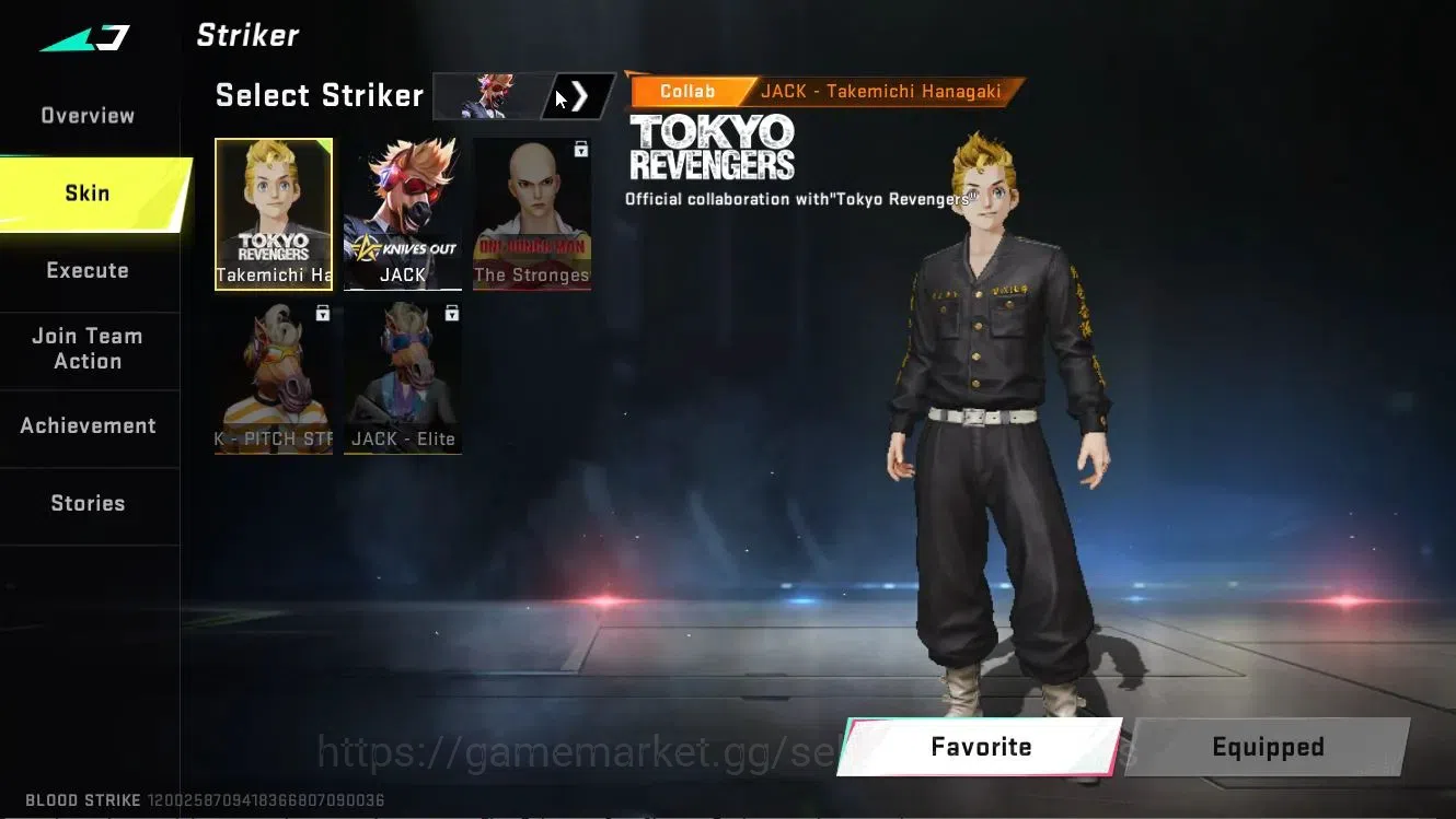 Blood Strike Accounts Collab Skin ASIA|ETERNAL DEagle|Collab TR [JACK, FN2000]+Enzo [KRAKEN]|ULTRA [ETHAN]|Legendary [Off 4