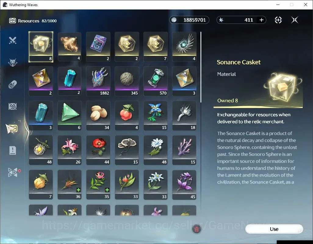 Wuthering Waves Accounts Others SEA |UL 49|2 Limited| Yangyang: Xuanling RC 5+Signature, Rebecca |150 Lstr Tide|DB Lvl 8