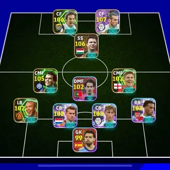 eFootball Legends & Iconic Players Mobile|PW 3217|Gareth Bale Sasuke,Frank Rijkaard B image 1