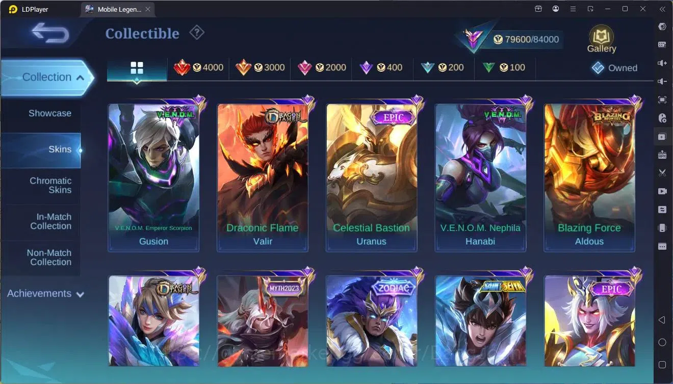 Mobile Legends: Bang Bang Accounts Global|Hero 132|Skin 330|Renowned|KOF Chou,Karina| image 14