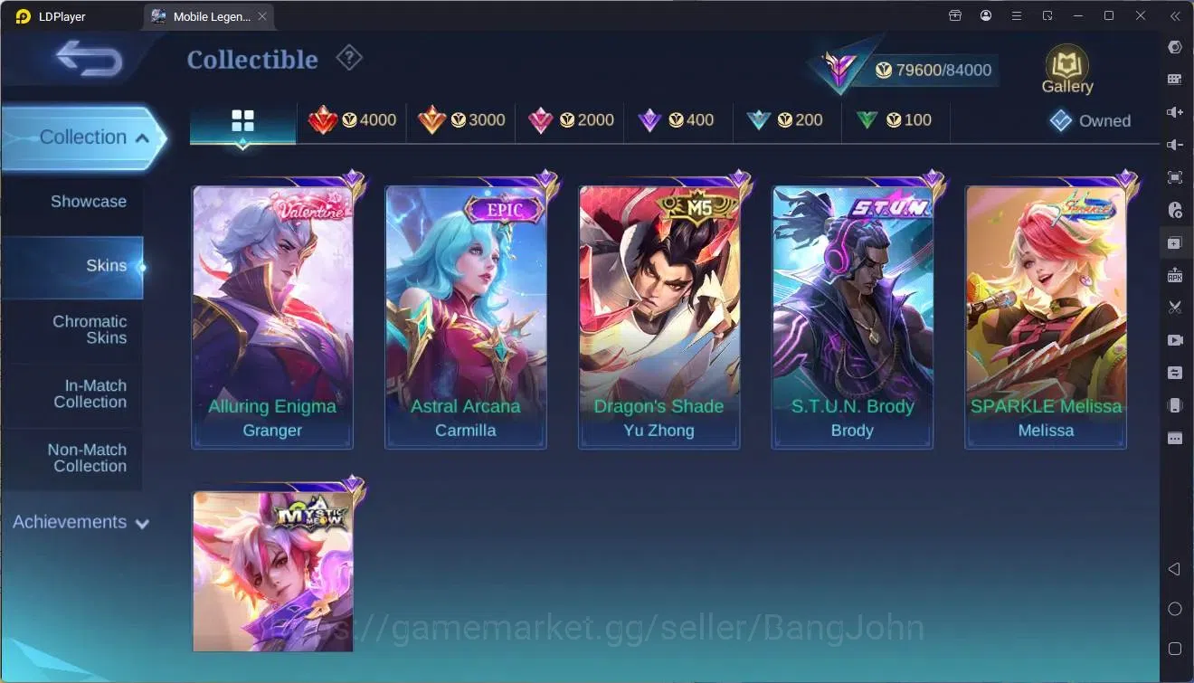 Mobile Legends: Bang Bang Accounts Global|Hero 132|Skin 330|Renowned|KOF Chou,Karina| image 16