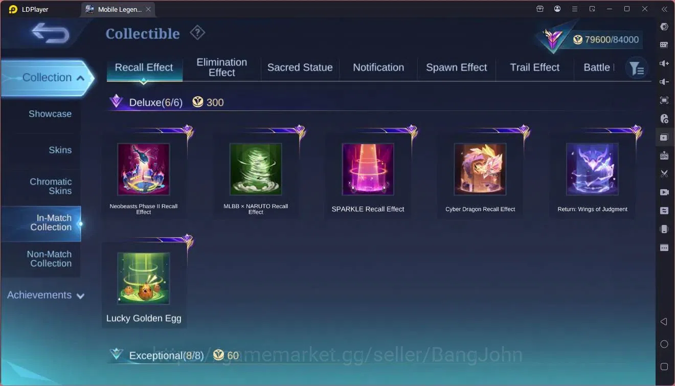 Mobile Legends: Bang Bang Accounts Global|Hero 132|Skin 330|Renowned|KOF Chou,Karina| image 18