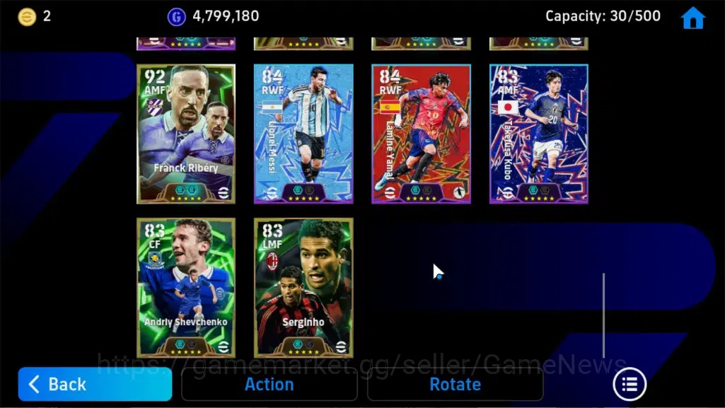 eFootball Accounts Android|Epic Fabio Cannavaro,Oliver Kahn,Raul,Riva image 11